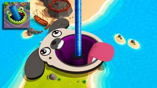 Hole.io - Gameplay Walkthrough Tutorial Hole Evolution New Mobile Game (Android,iOS)