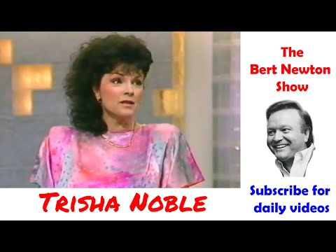 Trisha Noble (Patsy Ann Noble) with Bert Newton - 1989