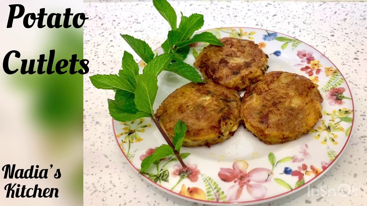 Potato cutlets. Very popular snack in Pakistan. Tangy, spicy, aromatic