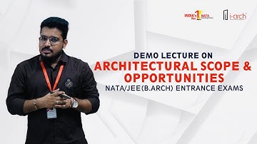 NATA/JEE(B.ARCH) - 2023 CRASH ADMISSION STARTED