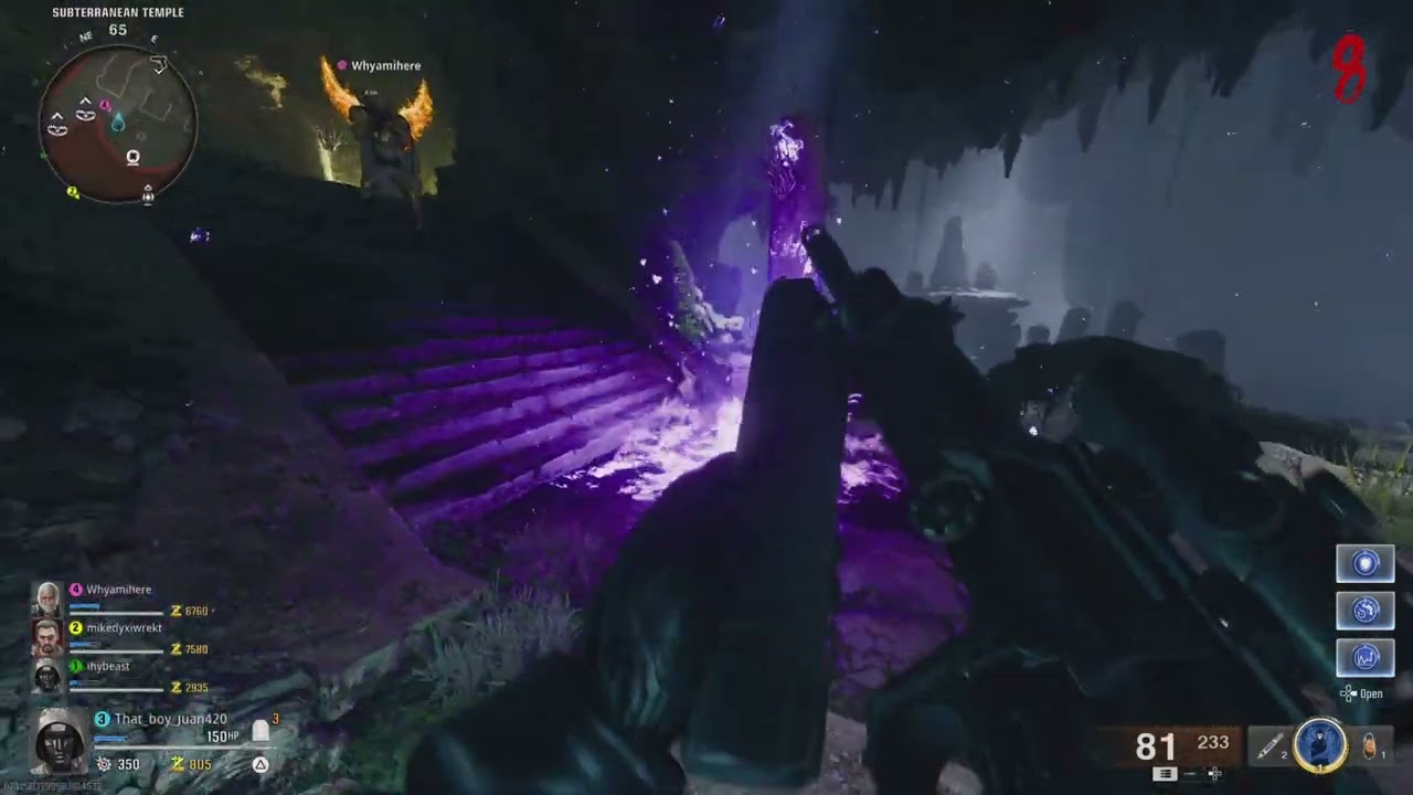 COD BO6 (The Tomb) Gameplay.