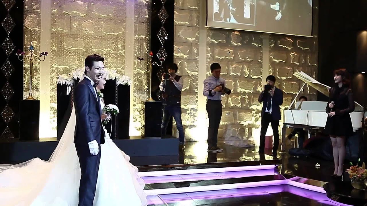 백댄서 김지혜님 결혼식 아이유 축가 - 물론