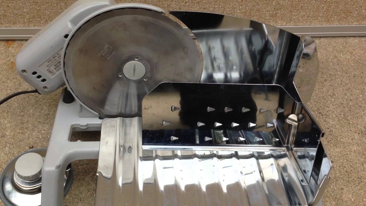 Rival Electric Food Slicer 06 - YouTube