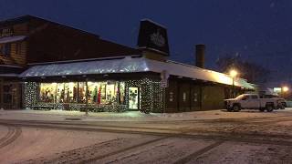 Outdoor Ventures "A Lure of Lights" Storefront Display