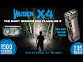 Wuben X4 - The Most Modern EDC Flashlight with RGB Lights 