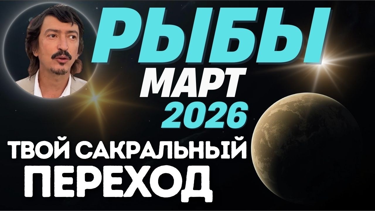 РЫБЫ — МАРТ 2026: Для чего тебе эта ПАУЗА? Секрет твоей подготовки к триумфу | Maksim Kocherga Tarot