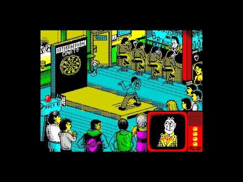 Wacky Darts ZX Spectrum Gameplay