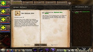Memory-Lane Part 3 : Dungeon Siege 2 : Part 14 Ceremonial Blade and Kithraya Hive Queen Side Mission