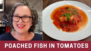 How To Make Flavorful Poached Fish With Juicy Tomatoes | The Frugal Chef
