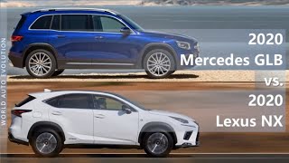 2020 Mercedes GLB vs 2020 Lexus NX (technical comparison)