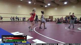 WOMEN (HS) 164 Mila Mauriello Nevada Vs Melena Jones Missouri