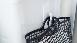 マグネットランドリーバスケットホルダー タワー