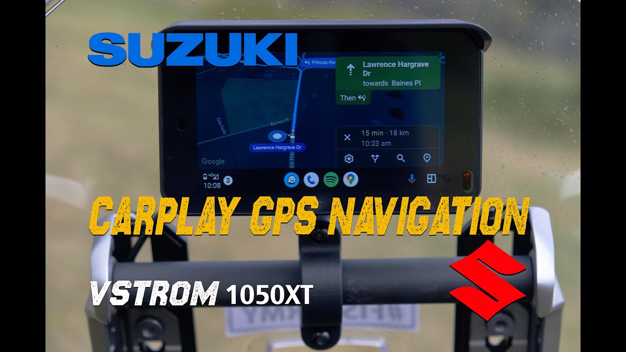 Ottocast Carplay Lite C5 SE Installation on Suzuki VStrom 1050XT