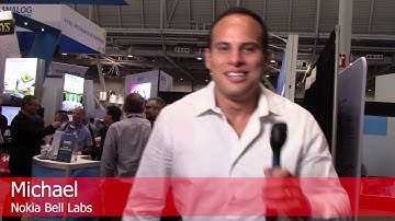 Michael from Nokia Bell Labs measures an end-to-end phased array system