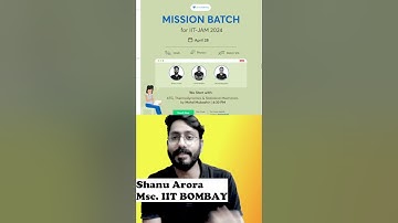 Big Surprise for IIT-JAM 2024 by Shanu Arora | Get flat 25% off #iitjam #cuet2023 #unacademy