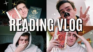 READING PARTY, CRYING AND CRESCENT CITY | READING VLOG
