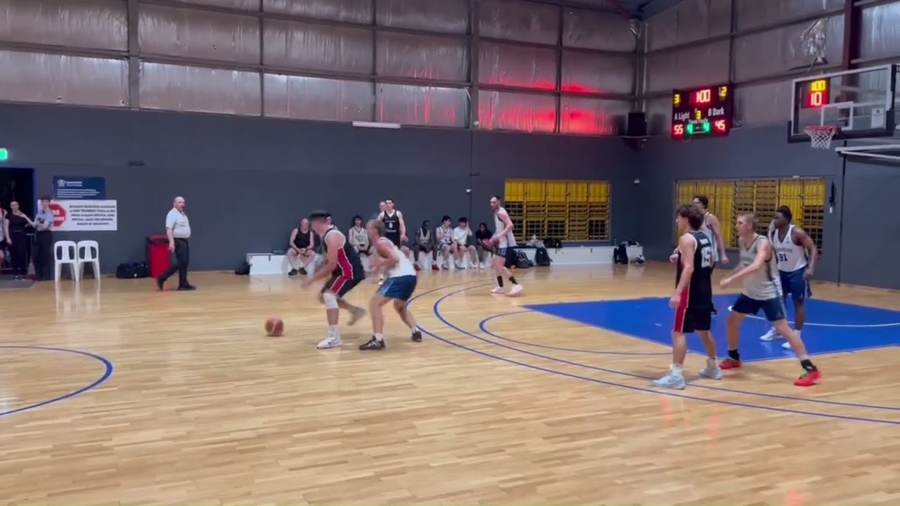 Connor Davidson Basketball Northside Crusaders Vs West Brisbane Falcons GBL Gold Feb 5th 2025
