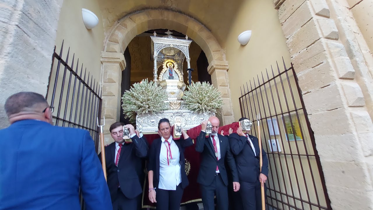 SALIDA DE NTRA. SRA. DE LAS VIRTUDES. PATRONA DE CONIL 2025