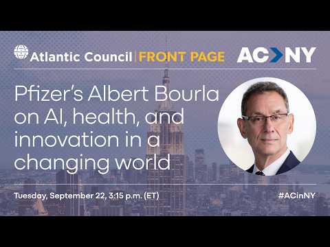 Pfizer's Albert Bourla on AI, health, and innovation in a changing world