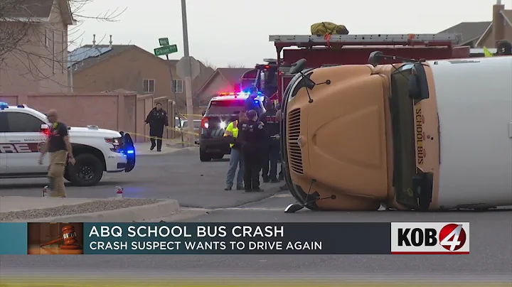 Street racing suspect, accused of school bus crash, wants to drive again