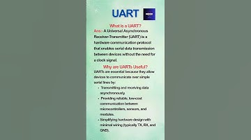 🔥UART Communication Explained🔥 | Serial Data Transmission✨ | Embedded Systems💥 #shortsfeed #shorts