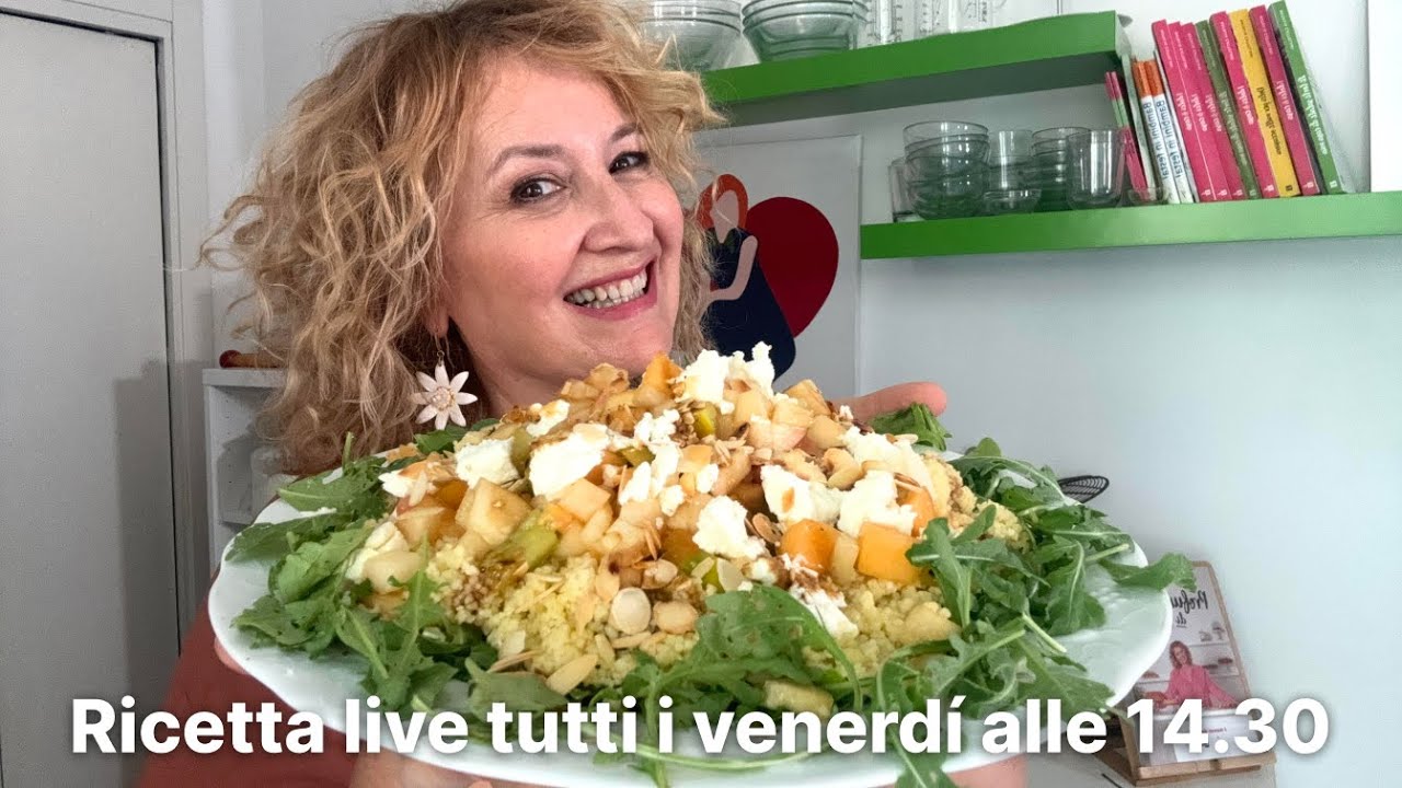 Cous cous SENZA COTTURA con frutta e verdura