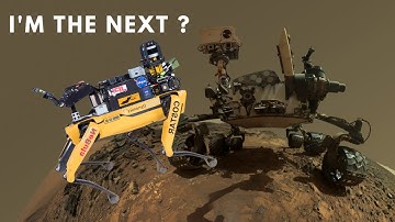[#MARS] - NASA *Dog Robot* NeBula - SPOT Robot Built up Boston Dynamics For Mars Exploration |