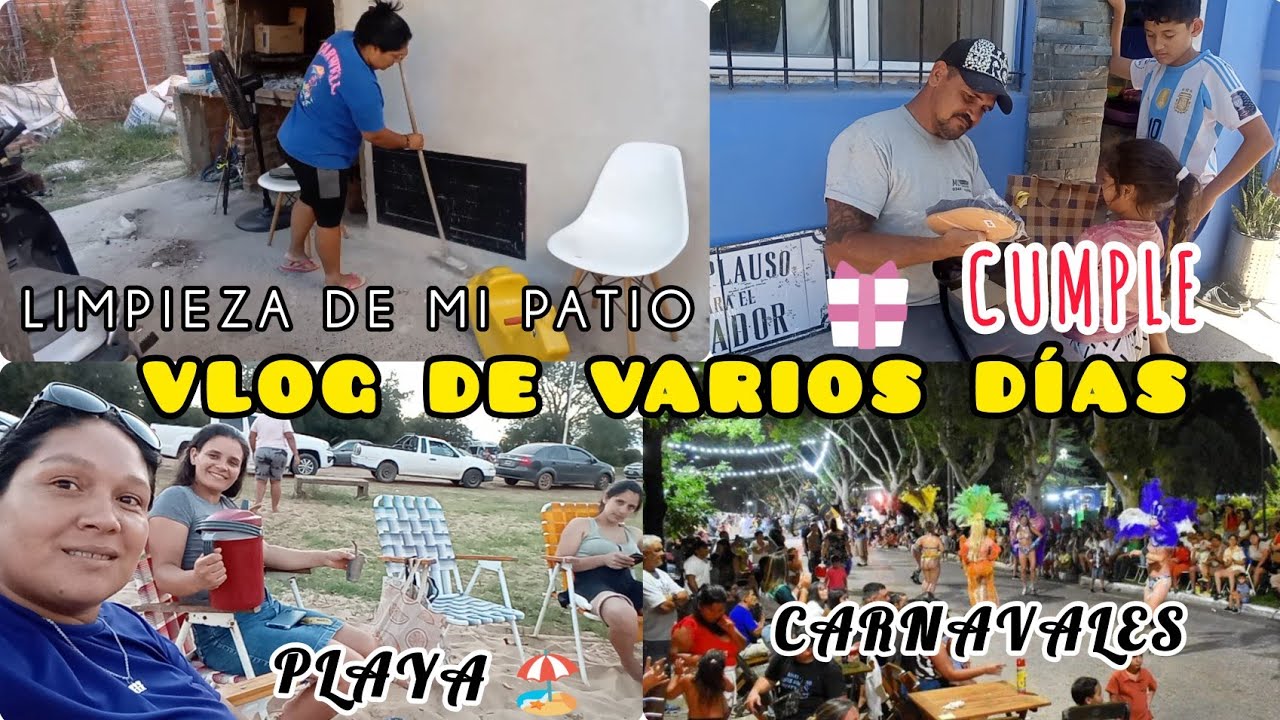 LIMPIEZA DEL PATIO 💪🏽/ VLOG/ DIAS EN VACACIONES 🎉