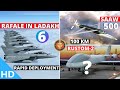 Indian Defence Updates : 6 Rafale In Ladakh,500 DRDO SAAW Order,Rustom-2 Delay,India US Navy Drills