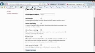 Tutorial on how to create a room in scribblar.com