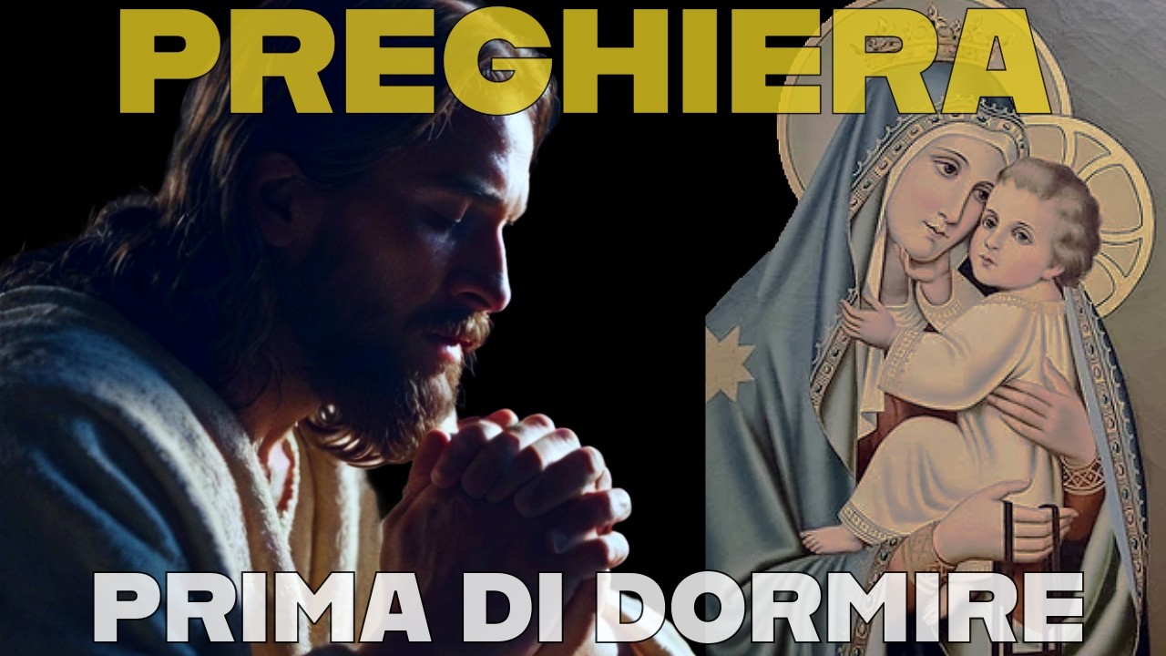 PREGHIERA PRIMA DI DORMIRE 🙏 Compieta❤️Giovedì 26 Febbraio 2026