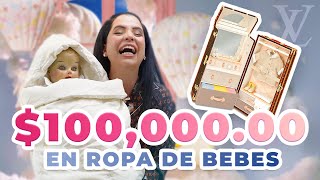 Gastando $100,000 en la colección de bebés de Louis Vuitton | El Mundo de Camila