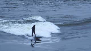 Surfing Montreals Famous River Wave In The Fall - Raw Video