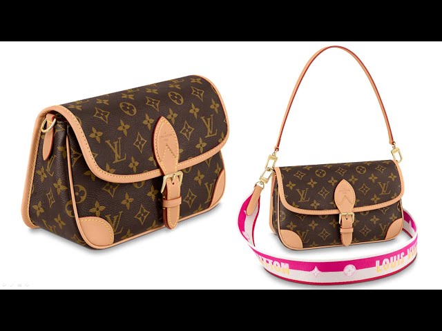 Louis Vuitton Diane Satchel Bag In Brown/Fuchsia - Praise To Heaven