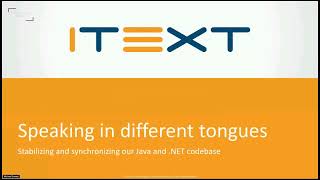 iText at Dev Innovation Summit: Speaking in Different Tongues with Michael Demey