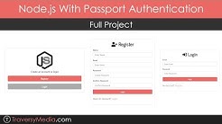 Node.js With Passport Authentication | Full Project - Durasi: 1.24.57. 