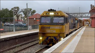 Evening Trains At Goulburn NSW