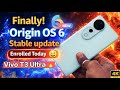 Finally 😃 Origin Os 6 Stable Update Enrolled Today In Vivo T3 Ultra 5G || Details Review 🔥