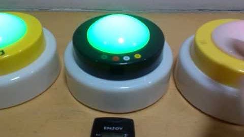 how to run a multiple choice quiz with Enjoy 205 buzzer system