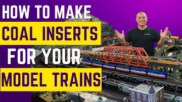 How To Make a Coal Insert for Your Model Train Cars!!!
