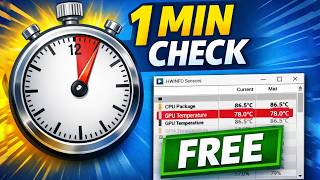 Check CPU & GPU Temps in 1 Minute (FREE Tool!)