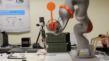 Reinforcement learning, KUKA learned to balance a pendulum (OOPS only for few seconds).