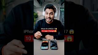 iPhone 18 vs iPhone 17 Full Comparison🔥 | 10 Biggest Upgrades You Must Know #shorts #iphone