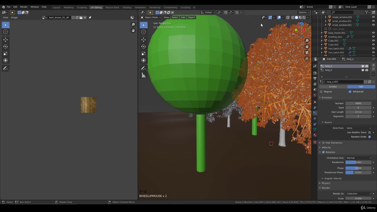 109 Lecture 42 Importing the trees - YouTube