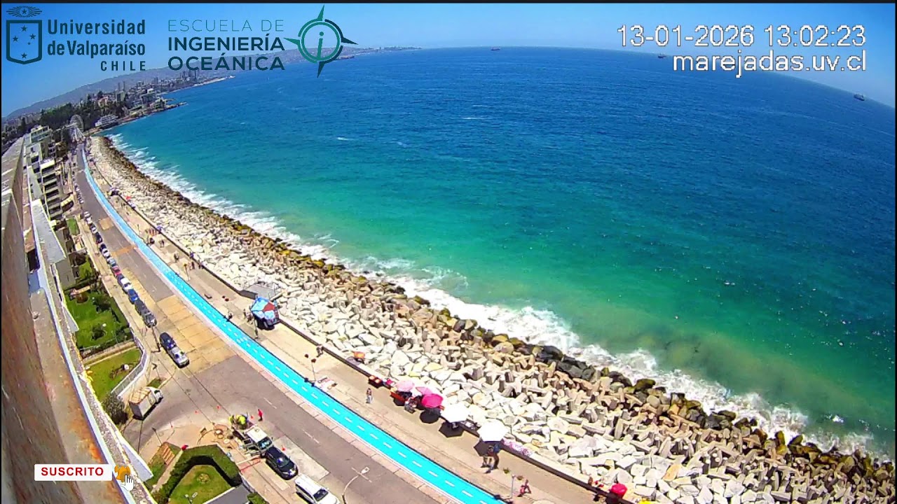 Marejadas UV || Av. Perú || Viña del Mar || Chile en vivo
