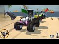 Drive JCB and Unloading Stone From Tractor in 🔥