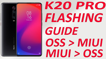 K20 PRO | HOW TO FLASH ANY CUSTOM ROM | EASY GUIDE TO SWITCH FROM MIUI VENDOR TO OSS VENDOR AND BACK