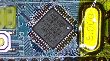 LQFP QFP SMD Desoldering and Soldering by Hot Air and Soldering Flux