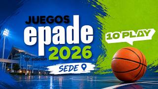 🏀 Básquet masculino- RÍO NEGRO 🆚 TIERRA DEL FUEGO – Polideportivo Viedma | Juegos EPADE 2026