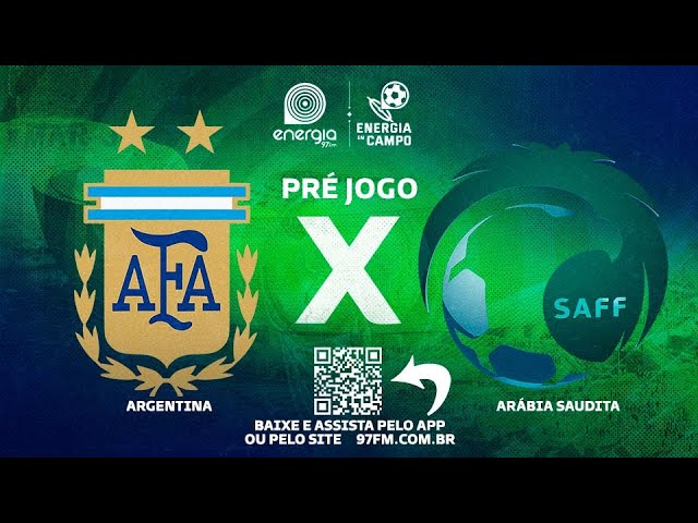 ARGENTINA X ARÁBIA SAUDITA AO VIVO - COPA DO MUNDO 2022 